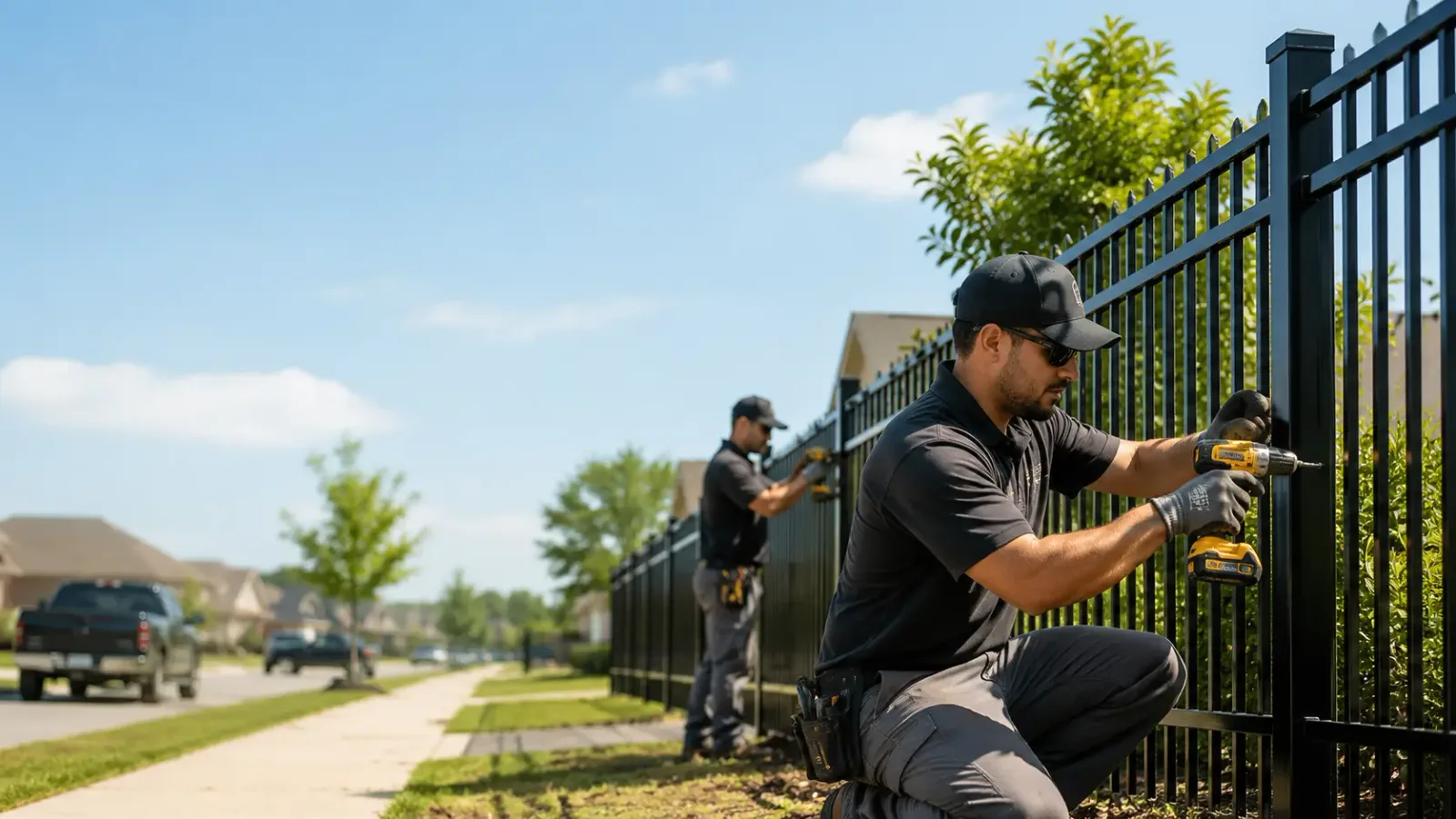 Metal Fence Installation in Leasburg, NC